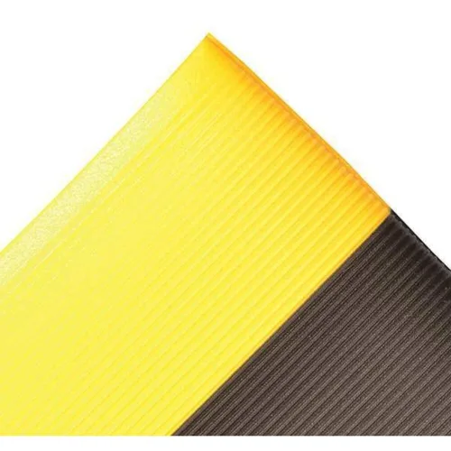 Vista 9 de Notrax - 413S0023BL NoTrax 413 Blade Runner Safety/Anti-Fatigue Mat con esponja de PVC Dyna-Shield, 2' ancho x 3' largo x 1/2" grosor, negro