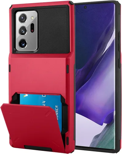 Vista 124 de Funda tipo cartera para Samsung Galaxy S22 con ranura para 2 tarjetas de crédito Funda a prueba de golpes Hybrid Heavy Duty Protection Armor Funda