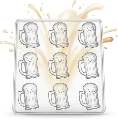 Vista 5 de Taza de cerveza pequeño molde de caramelo de chocolate 1228