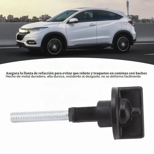 Vista 3 de EVGATSAUTO Tornillo de retención de neumáticos de repuesto, 74652 SDA 003 Perno de neumático de repuesto, Universal Tire Tie Hold Down Pernos