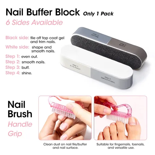 Vista 7 de Gellen Kit de cuidado de uñas con 10 herramientas de manicura: fortalecedor Aroma de flor de cerezo