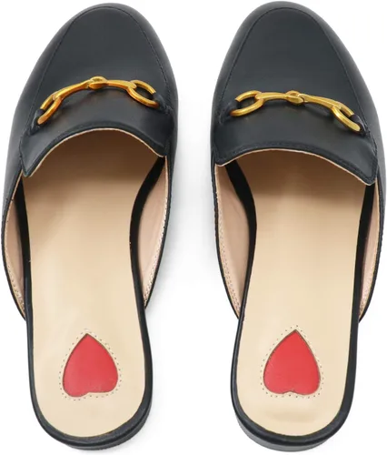 Vista 4 de Comfity - Mocasines cómodos para mujer, calzado de piel para mujer