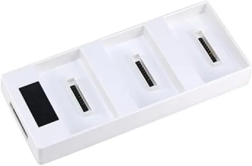 Vista 4 de 1* 3-Port Cargador de batería de carga rápida Base Adaptador de base para DJI Phantom 4 Pro/Adv/Pro+