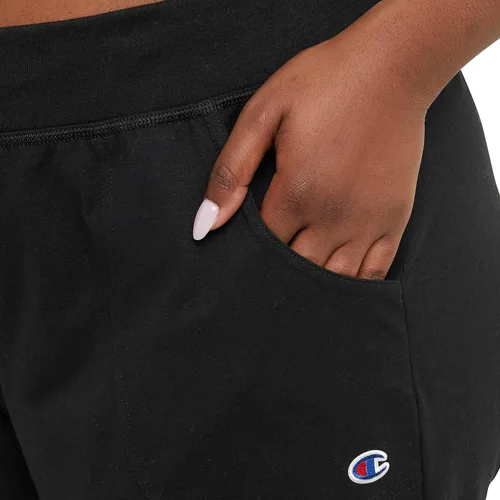 Vista 4 de Champion - Pantalones cortos para mujer (talla grande)