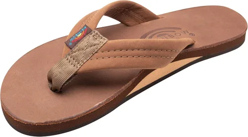 Vista 14 de Rainbow Sandals - Sandalias de cuero de primera calidad para mujer Cafe