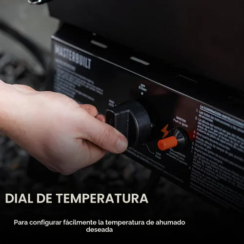 Vista 5 de Masterbuilt MPS 230S - Ahumador de propano, 30 pulgadas, color negro