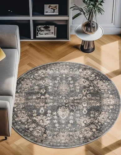 Vista 29 de Unique Loom Portland Collection - Alfombra central (2 pies 2 pulgadas x 3 pies 1 pulgada, rectangular, negro y blanco/negro)