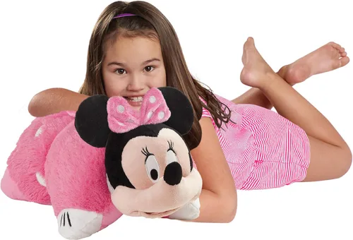 Vista 3 de Pillow Pets Minnie Mouse Rosa - Peluche de animal de felpa de Disney