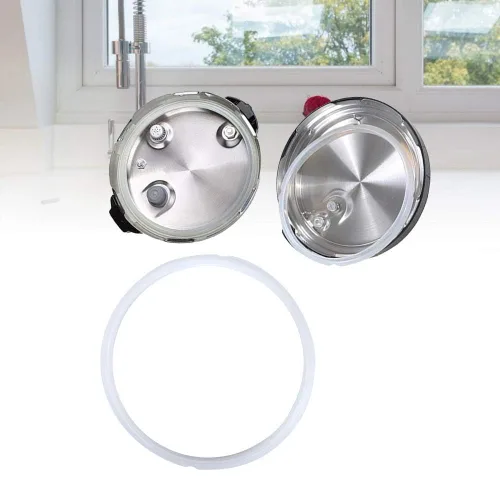 Vista 2 de Anillos de sellado para accesorios de maceta, accesorio de sellado de silicona para herramienta de presión de 8 cuartos de galón, edición roja, azul