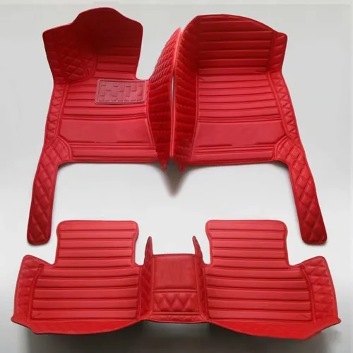 Vista 33 de Alfombrillas personalizadas para automóvil compatibles con Audi, BMW, Mercedes-Benz, Chevy, Cadillac, Honda, Toyota, Lexus, Infiniti, Nissan, rojo