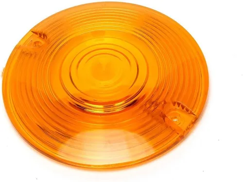 Vista 2 de ZYTC - Juego de 2 lentes ámbar para luz direccional de Harley Touring, Electra Glide Road King de 82 mm