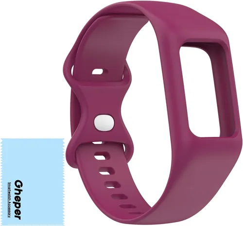 Vista 15 de Correa de reloj suave compatible con Fitbit Charge 6, Charge 5, Charge 4, Charge 3/3SE, correa de muñeca de silicona protectora todo en uno, correa