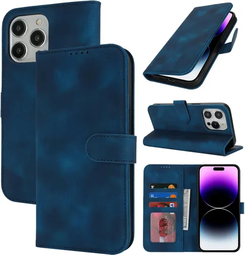 Vista 21 de Funda tipo cartera para iPhone 8 Plus iPhone 7 Plus con tarjetero para iPhone 8 Plus, funda tipo cartera para mujeres y hombres, de piel sintética