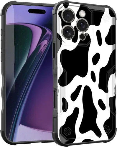 Vista 35 de Funda para iPhone Air, [doble capa] [protección contra caídas de grado militar de 10 pies] Funda resistente a prueba de golpes para iPhone Air
