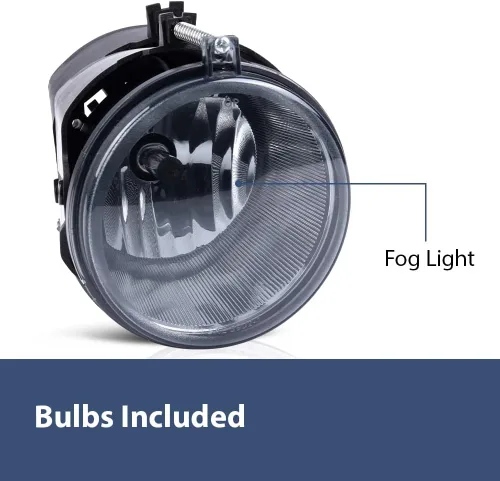 Vista 8 de PIT66 Luces antiniebla, compatibles con Jeep Grand Cherokee 05-10/06-10, Jeep Commander, parachoques izquierdo/derecho, faros antiniebla