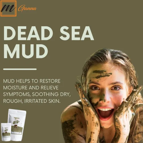 Vista 3 de Polvo de barro/arcilla del Mar Muerto 100% natural para antienvejecimiento y reafirmante de la piel, cremas, máscaras faciales, exfoliantes y jabón