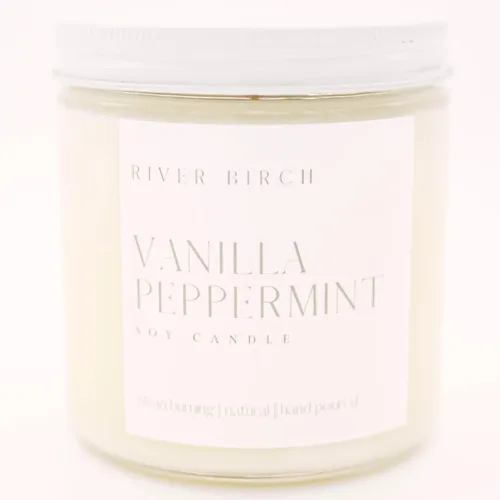 Vista 85 de River Birch Candles - Vela perfumada de almendra y miel Velas en tarro de ámbar de soja de primera calidad, totalmente naturales, no tóxicas, 8.5