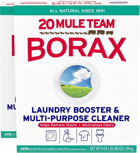 Vista 9 de Borax 20 Mule Team Potenciador de Detergente, 65 oz