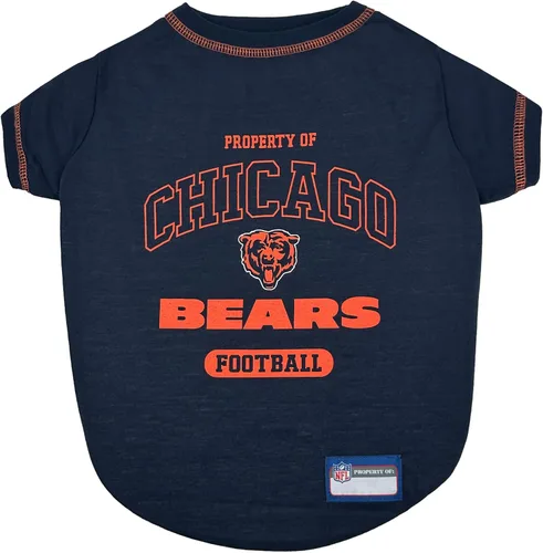 Vista 17 de Camisa de la NFL para mascota, para perros y gatos, duradera, 5 tamaños disponibles en 32 equipos de la NFL, camisetas de la NFL para mascotas