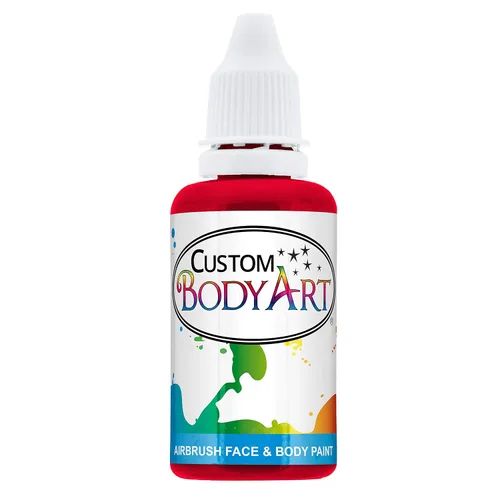 Vista 24 de Custom Body Art Pintura blanca a base de agua de 1 oz para piel, cara Blanco