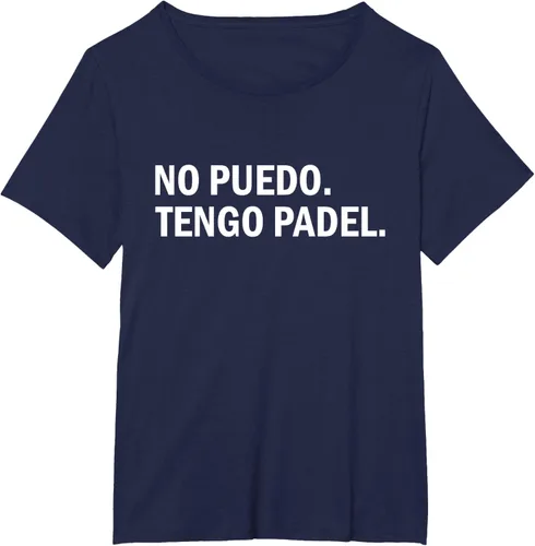 Vista 24 de Camiseta de jugador divertido No Puedo Tengo Padel Hobby