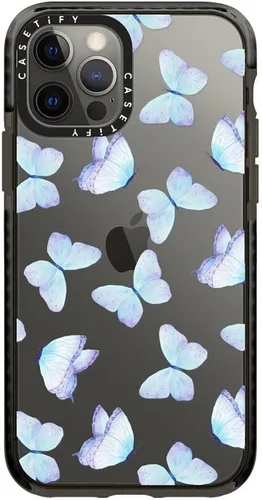 Vista 37 de CASETiFY Impact - Funda para iPhone 12 y iPhone 12 Pro, Bearly Awake, color negro transparente