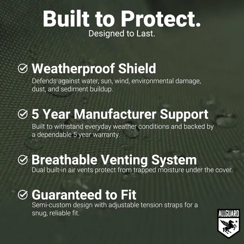 Vista 5 de Weatherproof Golf Cart Cover (Fits Length: Up to 86")