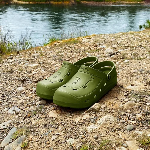 Vista 6 de NUUSOL Zuecos unisex McCall calzado antideslizante para senderismofascitis plantar cojín suave, ligero y cómodo soporte de arco y plantilla