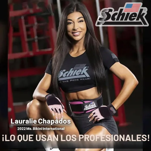 Vista 2 de Schiek Sports Model 540 - Guantes de levantamiento de pesas para mujer