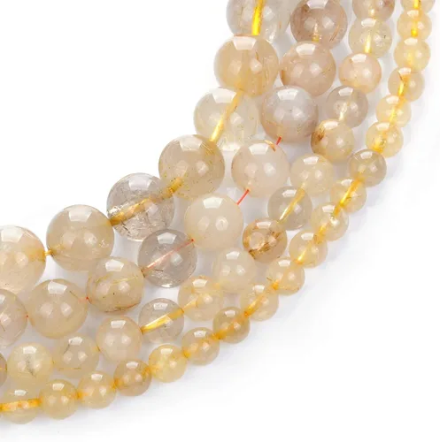 Vista 9 de Cuentas de piedra de sangre africana natural de 0.236 pulgadas, cuentas de piedras preciosas coloridas para hacer joyas, regalos para mujeres