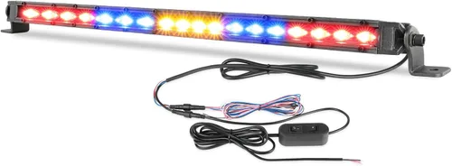 Vista 9 de OFFROADTOWN Barra de luz LED de persecución de 20 pulgadas, luces traseras UTV, luz intermitente de seguridad con luz intermitente de freno