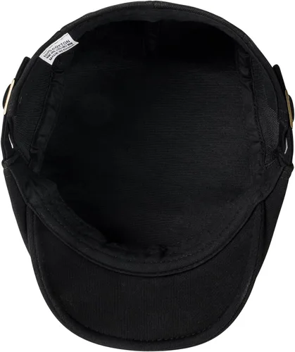 Vista 6 de VOBOOM - Gorra de algodón para hombre con diseño Newsboy Ivy Gatsby Negro