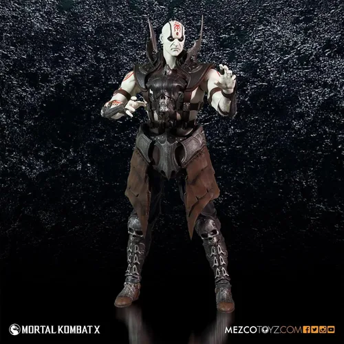 Vista 4 de Entertainment Earth Mortal Kombat X Series 2 Quan Chi - Figura de acción de 6 pulgadas