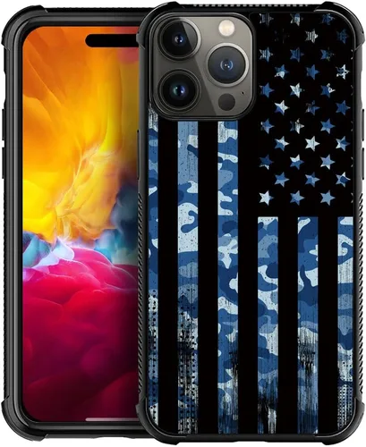 Vista 26 de Funda compatible con iPhone X/XS, diseño de bandera estadounidense de béisbol, TPU suave, a prueba de golpes, de vidrio templado, para iPhone X/XS