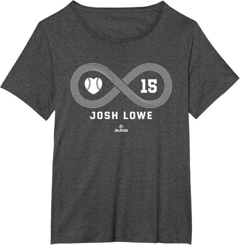 Vista 5 de Camiseta Infinite Love Josh Lowe Tampa Bay MLBPA, Negro