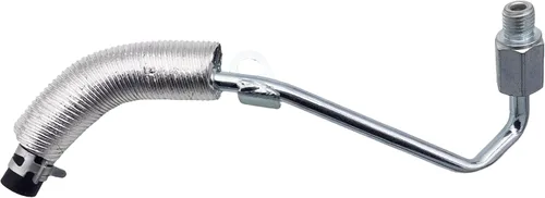 Vista 7 de OKAY MOTOR Línea de alimentación de aceite Turbo y línea de retorno de aceite Turbo Tubo de alimentación de refrigerante y tubo de retorno