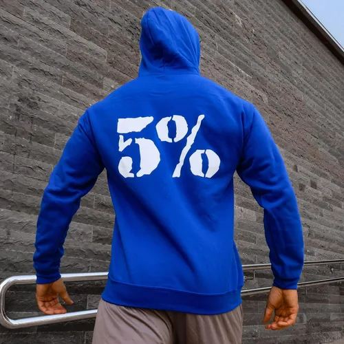 Vista 6 de Rich Piana 5% Nutrition - Sudadera deportiva para hombre, Royal Blue Kill It, XL