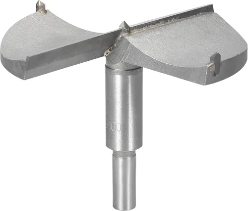 Vista 4 de uxcell Forstner - Broca de taladro para madera, 3.543 in de diámetro, sierra perforadora de carburo, punta de acero aleado, herramienta de corte