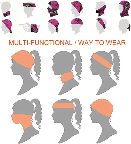 Vista 3 de Gorro de quimioterapia informal holgado para mujer