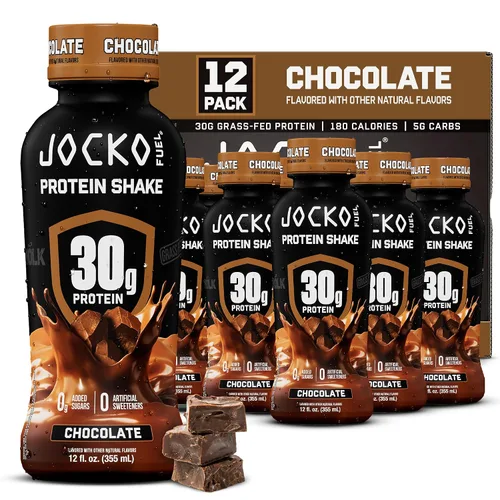 Vista 12 de Jocko Fuel - Batidos de alto contenido en proteínas, crema de plátano, 12