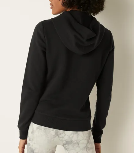 Vista 2 de Victoria's Secret Sudadera con cremallera completa con logotipo rosa para mujer (XS-XXL)