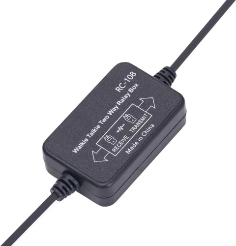 Vista 4 de Walkie Talkie repetidor caja RC-108 bidireccional para radio de mano BF-888S Wouxun para UV-5R GT-3 de dos vías Walkie Talkie repetidor caja