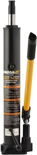 Vista 3 de Omega 44940 Gato de grúa negro - Capacidad de 4 toneladas