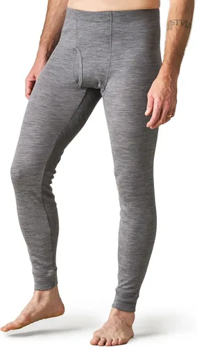 Vista 12 de LAPASA Mens 100% Merino Wool Base Layer Thermal Underwear Pants Lightweight, Midweight, Heavyweight Long John, Warm, Soft, Sweat-wicking as Skiing