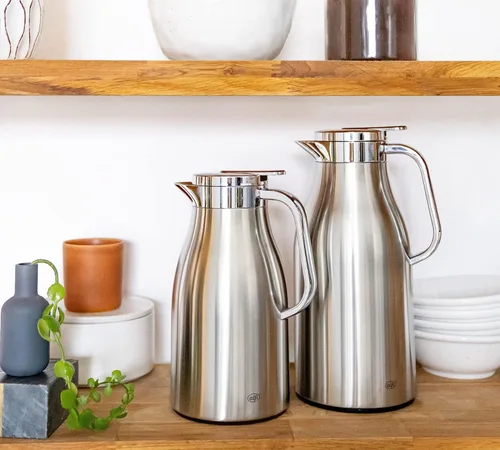 Vista 2 de ALFI Jarra de vacío, Cuerpo, Acero inoxidable mate, 0.65l