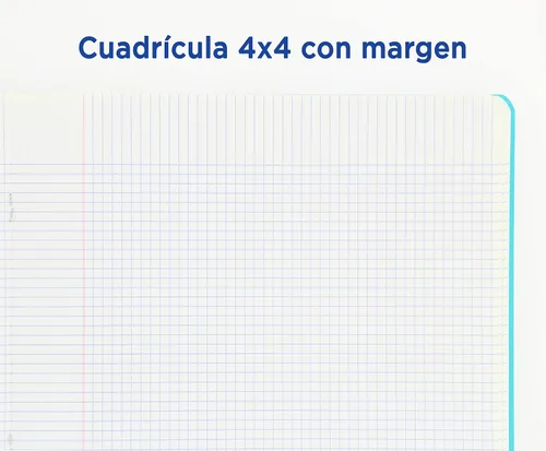 Vista 6 de Oxford PAQ/10 Libretas A5 48 3.17 oz Tubos Cuadrados 4 x 39.2 °F/M Tapa Plástico
