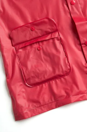 Vista 4 de Chubasquero para niños - Chaqueta impermeable con capucha para bebés, niños pequeños, niños (12M-6)