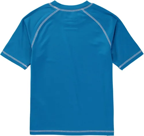 Vista 2 de Big Chill Camiseta de natación de manga corta para niños con protección UPF 50+