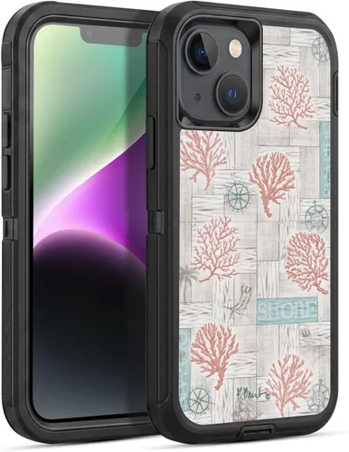 Vista 44 de Head Case Designs Officially Licensed Paul Brent Agate Mermaid Coastal Gel Armor Case [Military Grade Drop Protection] Compatible with Apple iPhone