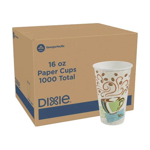 Vista 10 de Tazas calientes, diseño de Coffee Dreams, 1000/cartón de Dixie , café, (Coffee Design), 1000